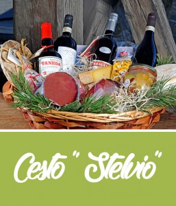 Cesto "Stelvio" con prodotti